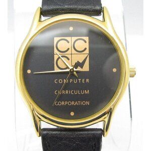 Women Computer Curriculum Corporation Quartz Analog 35mm Dial Round Watch (G519)